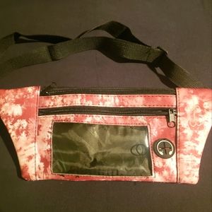 Jessica Simpson pink and white fanny pack!